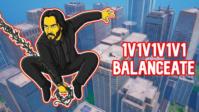 ⭐1v1v1v1v1 BALANCEATE⭐ — Fortnite Creative map cover art