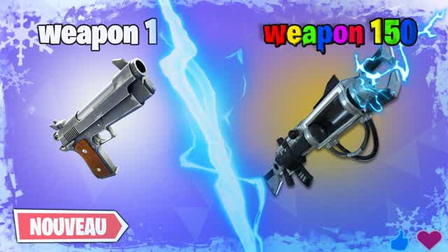 OG GUN GAME — Fortnite Creative map cover art