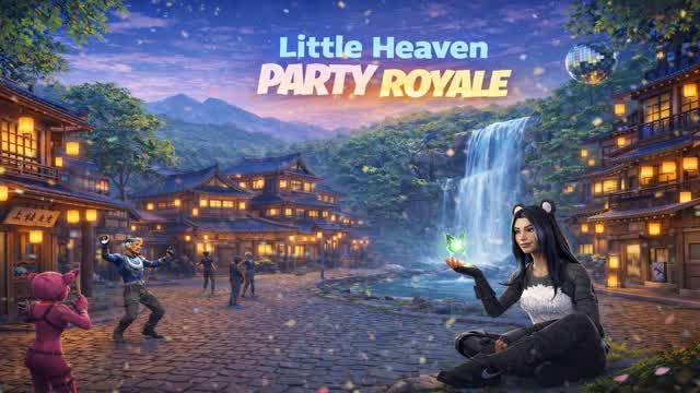 ·~Little Heaven Party Royale~· — Fortnite Creative map cover art