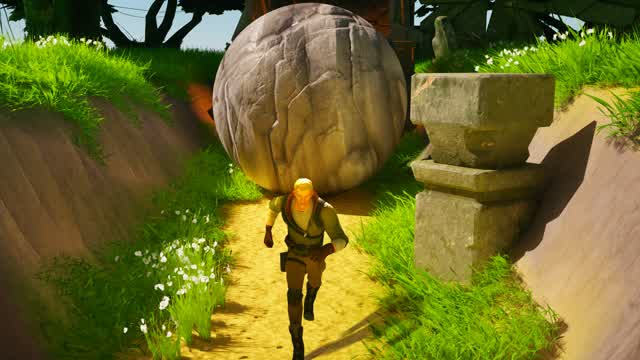 BOULDER ESCAPE — Fortnite Creative map