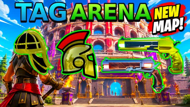 TAG ARENA — Fortnite Creative map