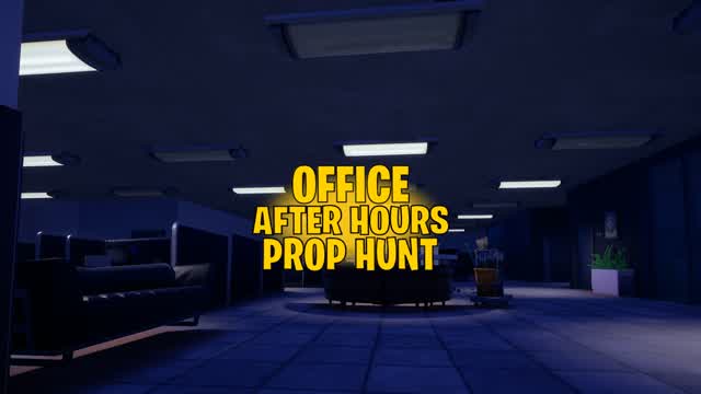 Office After Hours | Prop Hunt — Fortnite Creative map cover art
