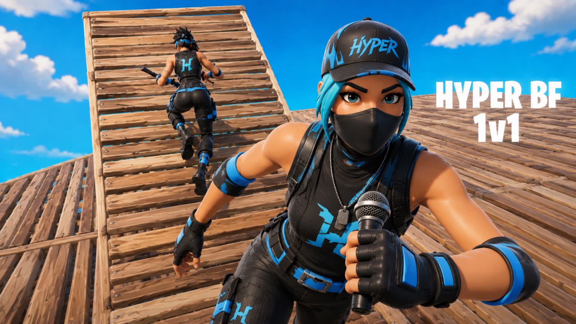 CRAZY INSANE RVB RED VS BLUE RVB — Fortnite Creative map
