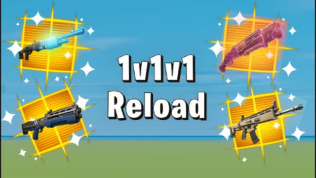 1V1V1 Reload free for all (Respawn) — Fortnite Creative map cover art
