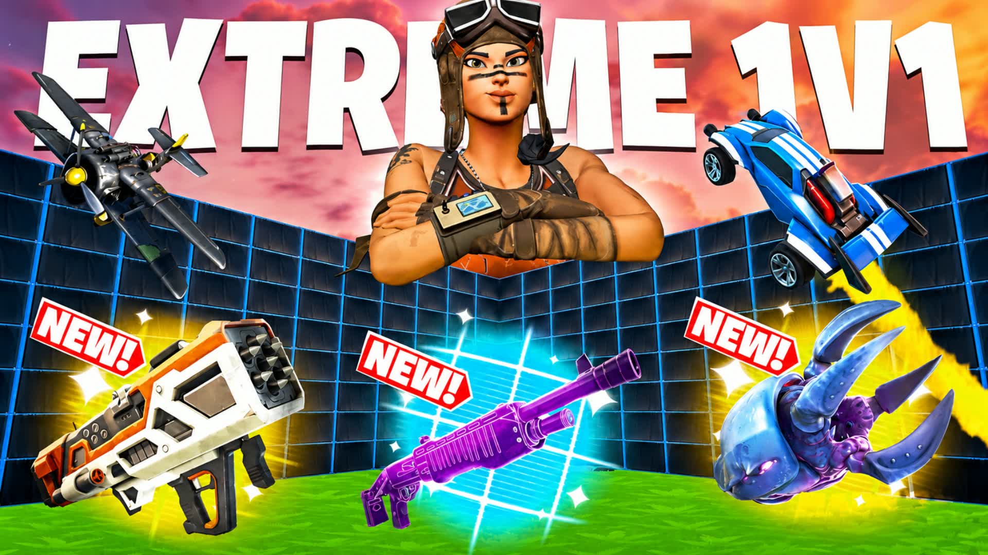 FFA ALL WEAPONS — Fortnite Creative map