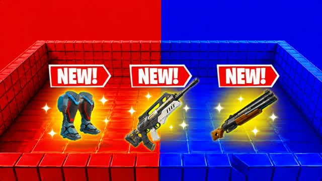 Velocity Red vs Blue — Fortnite Creative map