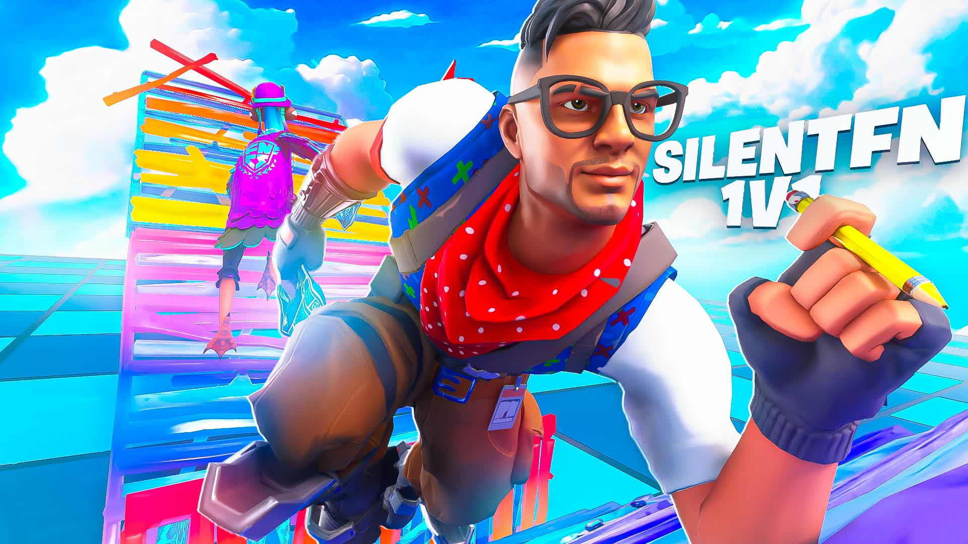 Silentfn 1v1 Map (200 Pumps) — Fortnite Creative map