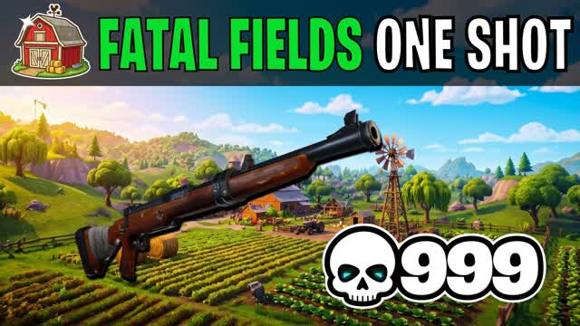 π―FATAL FIELDS ONE SHOT β Fortnite Creative map