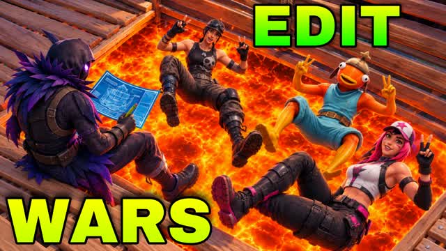 EDIT WARS FOR PROS ⚔️ — Fortnite Creative map