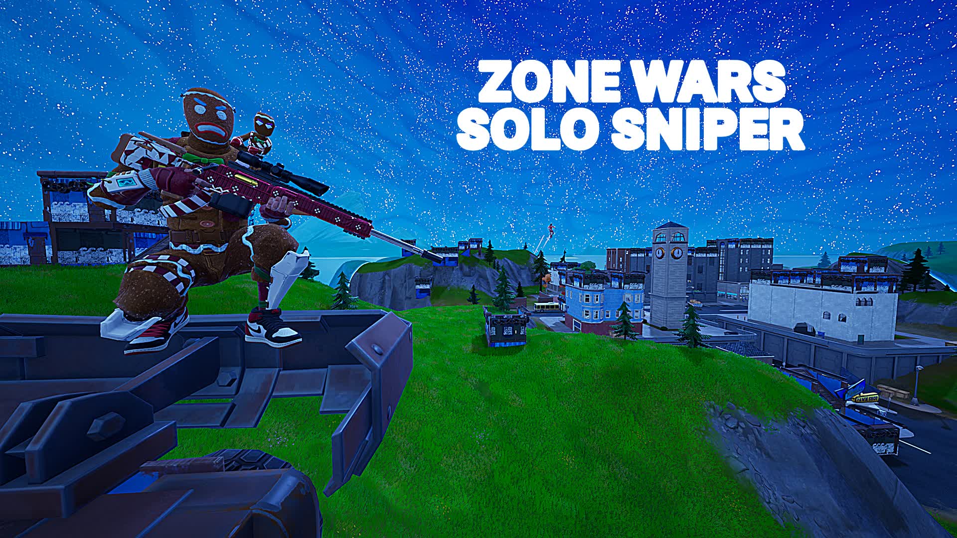 Zone Wars Solo Sniper — Fortnite Creative map