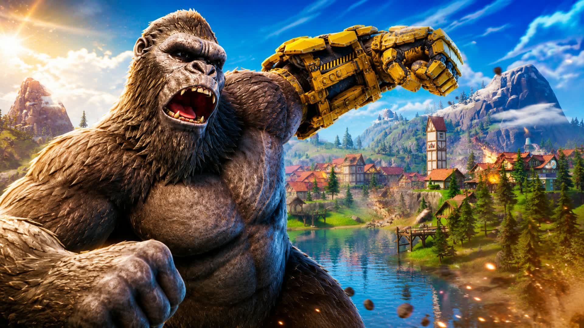 👑 KONG 99 BOTS SURVIVAL 🧟 — Fortnite Creative map