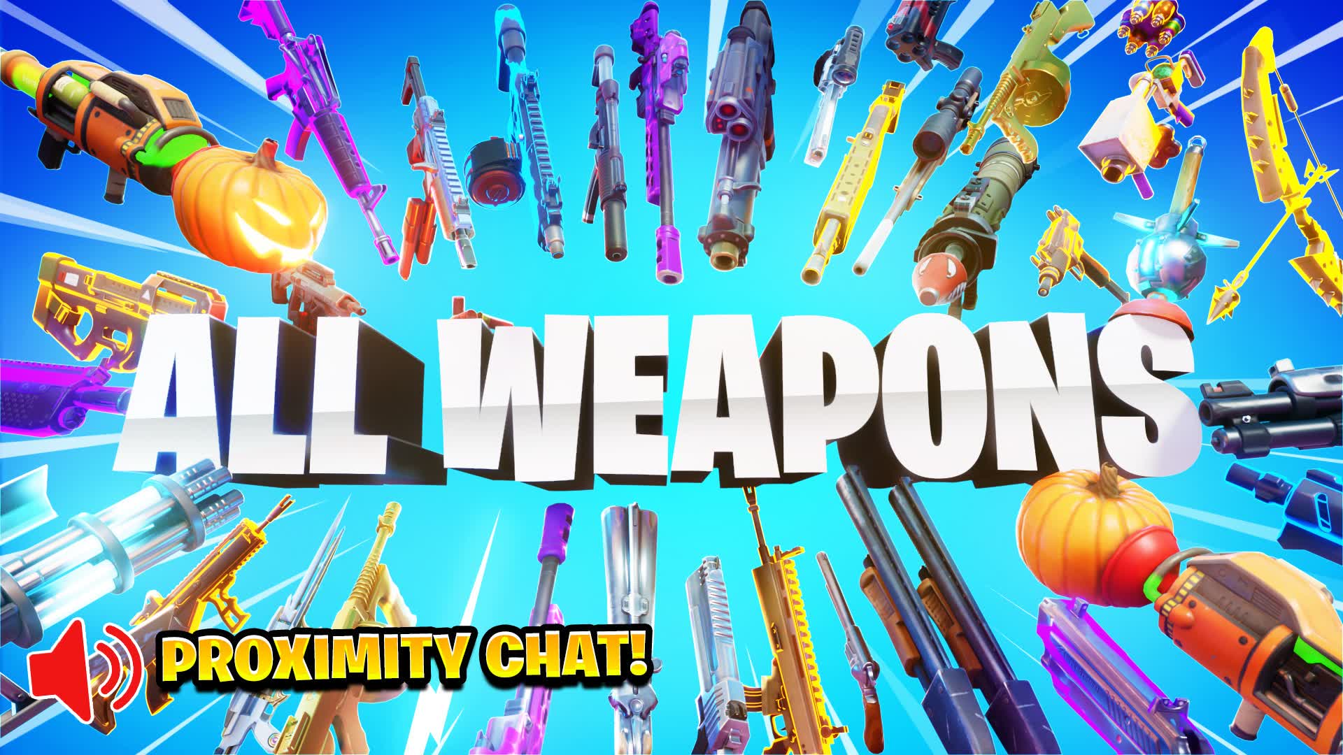 FREE FOR ALL- ALL WEAPONS 🏆 — Fortnite Creative map