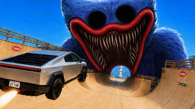 🎯NIGHTMARE HUGGY DRIVE CITY FFA😎 — Fortnite Creative map