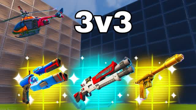 3v3 BATTIR — Fortnite Creative map