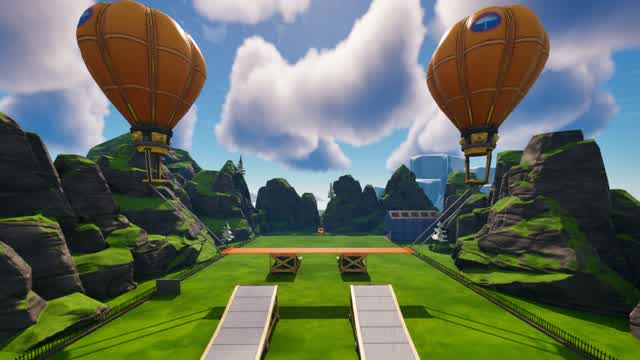 Epic Rockets VS Cars — Fortnite Creative map cover art