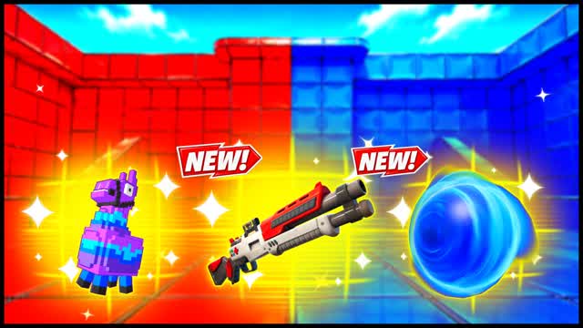 RED VS BLUE SMART FOOTING 🔴🔵 — Fortnite Creative map cover art