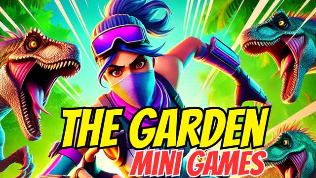 The Garden Mini Games — Fortnite Creative map cover art