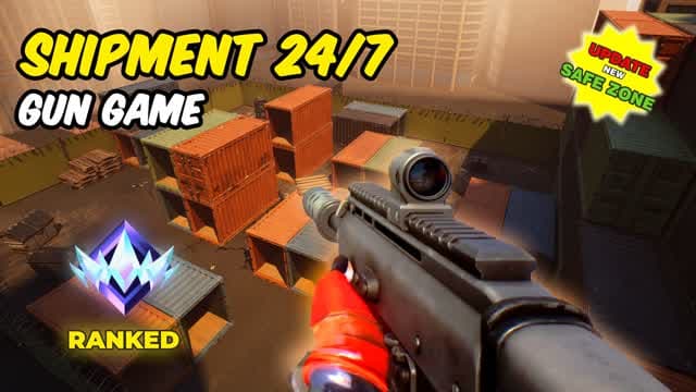 Infinite Gun Game: Shipment 24/7 — Fortnite Creative map