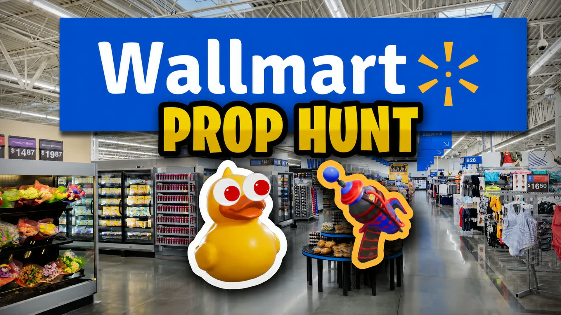WALLMART PROP HUNT 🛒 — Fortnite Creative map