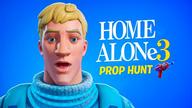 HOME ALONE 3 - PROP HUNT 🎄 — Fortnite Creative map cover art