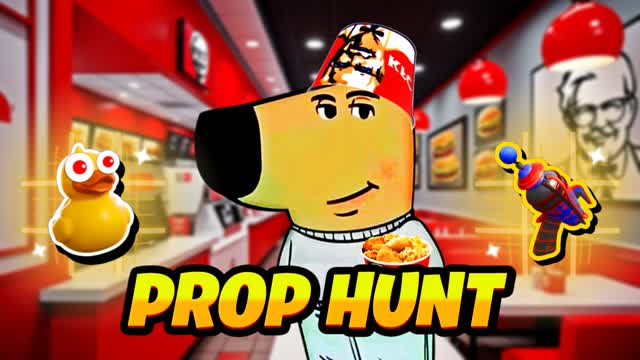Chill Guy Prop Hunt 😎 Fast Food — Fortnite Creative map cover art
