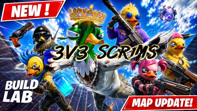 Box Scrims 3V3 — Fortnite Creative map cover art