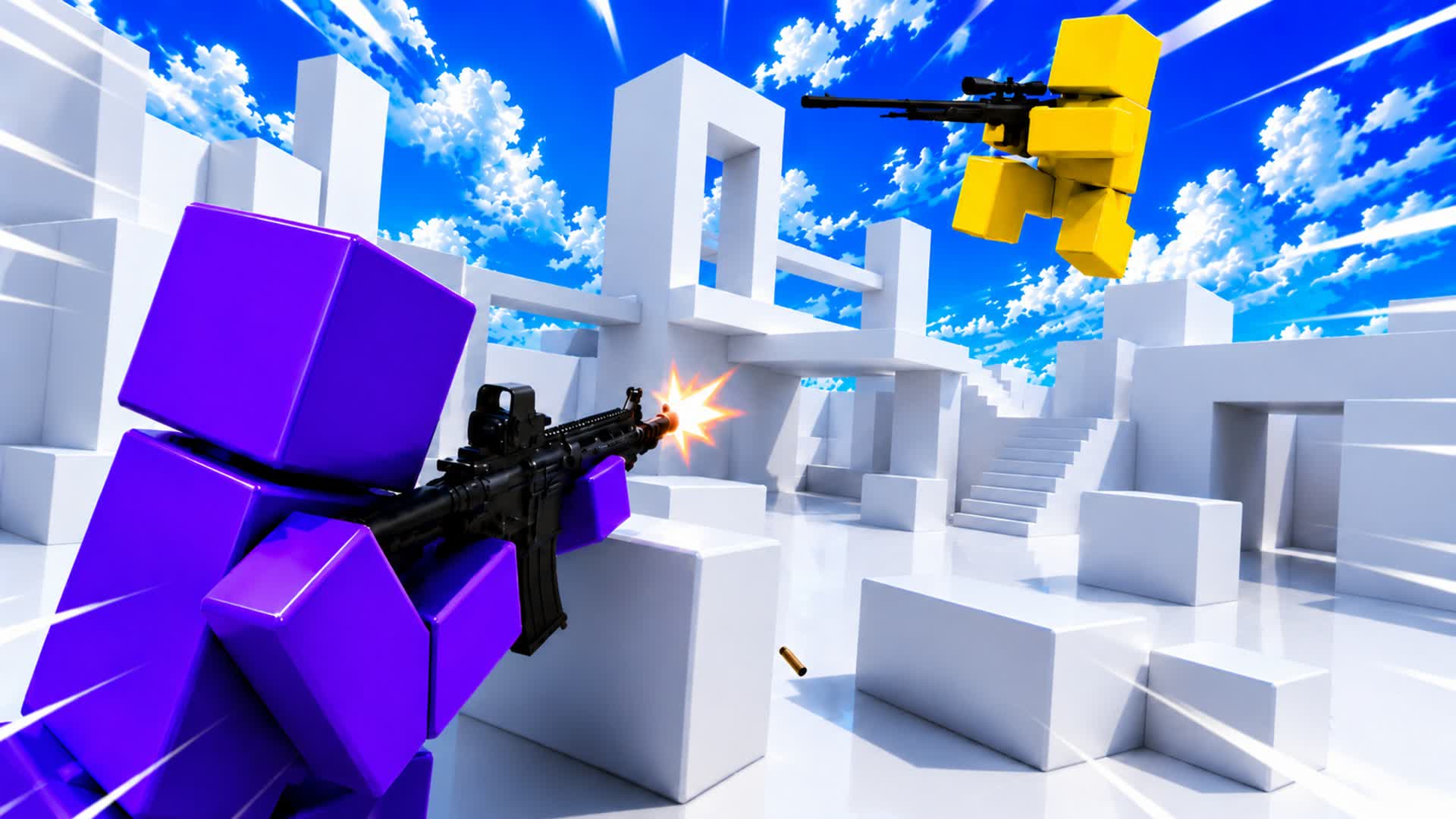 RIVALS RED VS BLUE 🔴🔵 THE FINAL? — Fortnite Creative map
