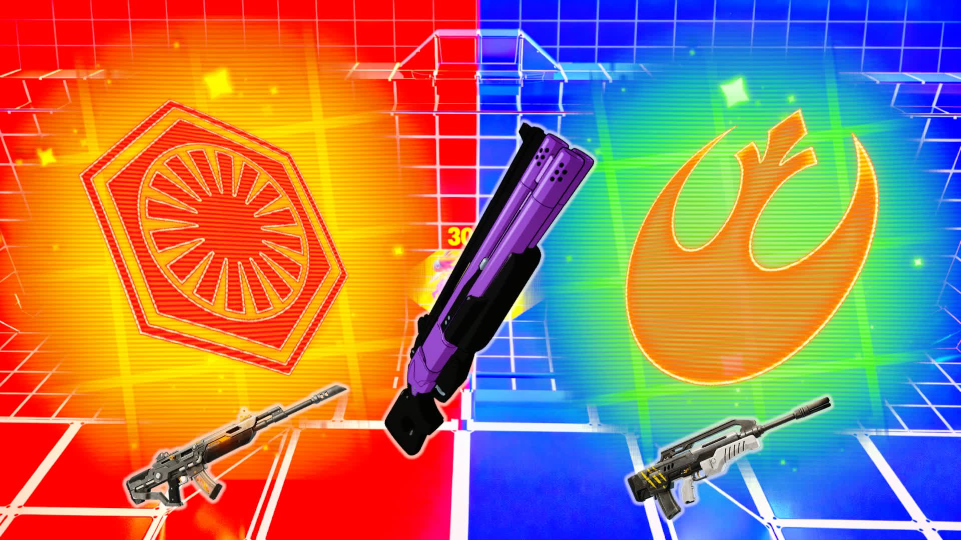STAR WARS CLASH RED VS BLUE 🔴🔵 — Fortnite Creative map