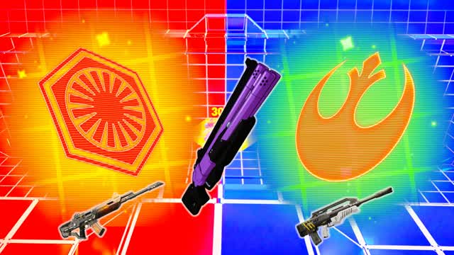 STAR WARS CLASH RED VS BLUE 🔴🔵 — Fortnite Creative map