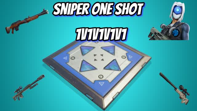 SNIPER Trickshot — Fortnite Creative map cover art