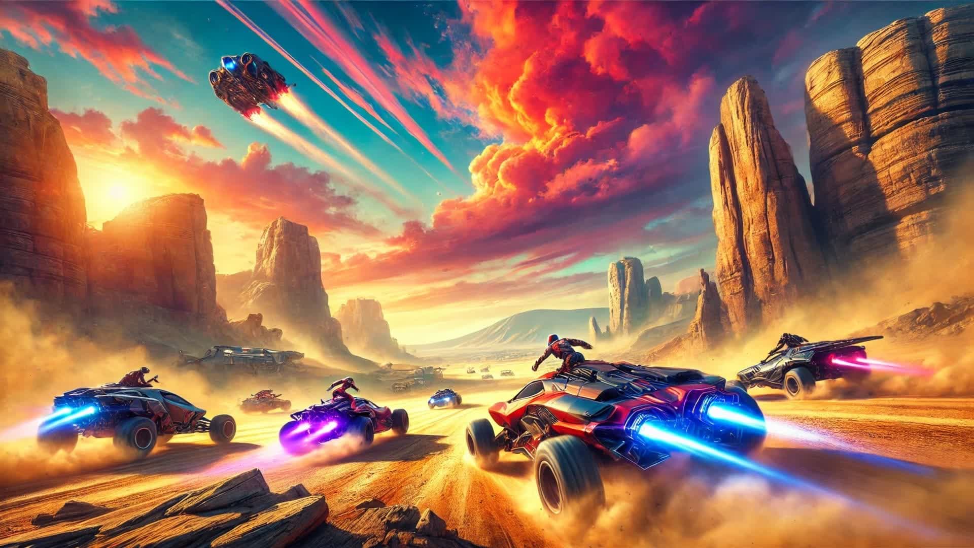 FURY ROAD - open world — Fortnite Creative map