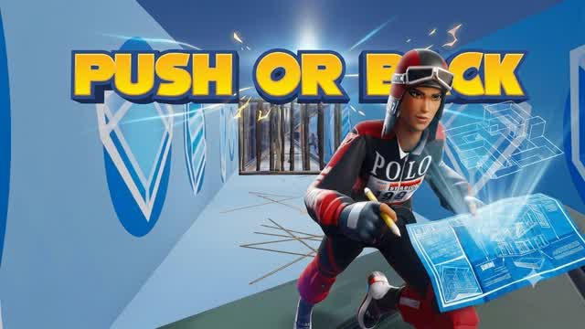 PUSH or BACK — Fortnite Creative map