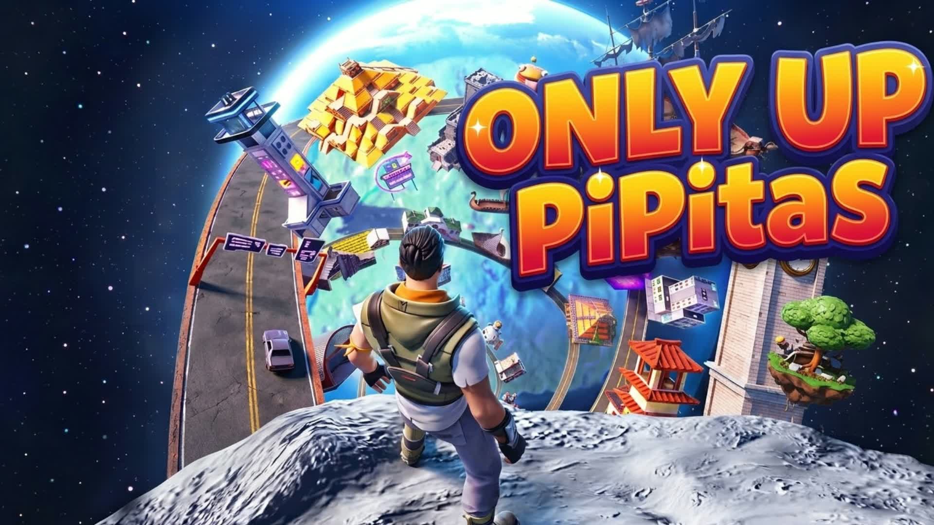 ONLY UP PIPITAS (EASY) — Fortnite Creative map