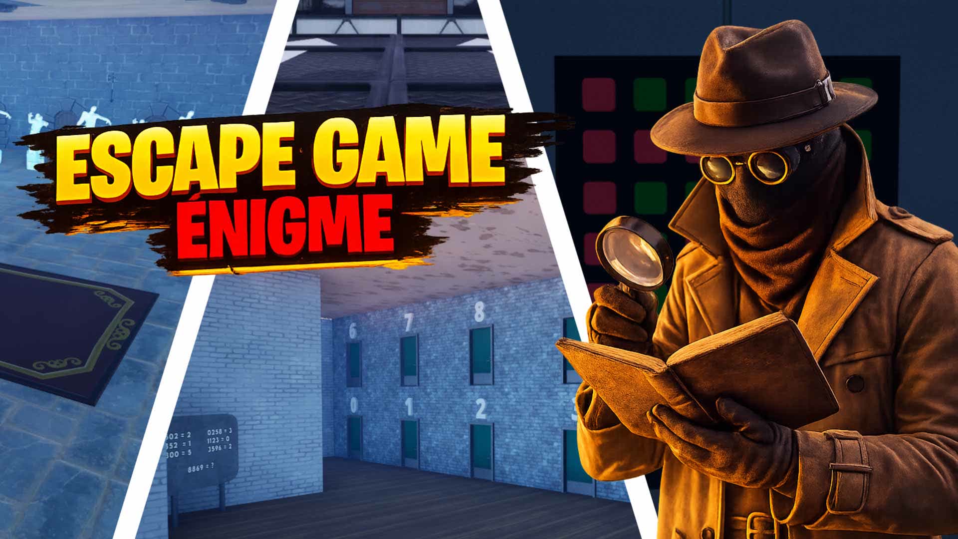 Escape Game Enigme — Fortnite Creative map
