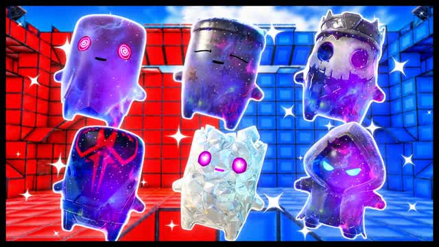 RED VS BLUE TITAN GLEAM 🔴🔵 — Fortnite Creative map cover art