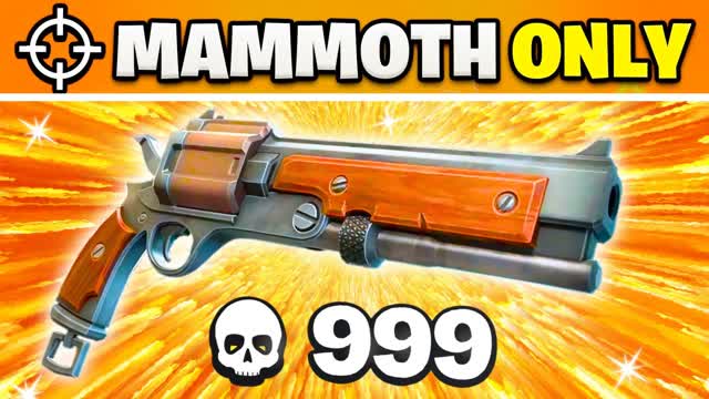 SUPER MAMMOTH ONE SHOT 🎯 — Fortnite Creative map