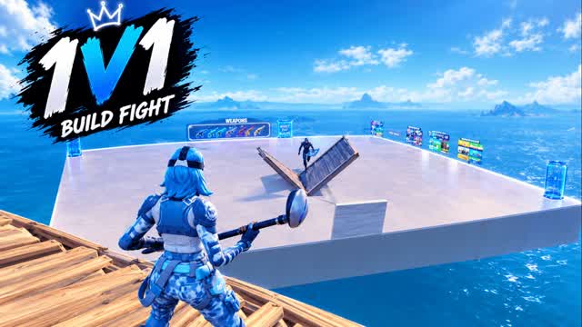 1V1  EZOₓTЯK — Fortnite Creative map cover art
