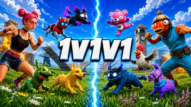 SIDEKICK 1V1V1 — Fortnite Creative map