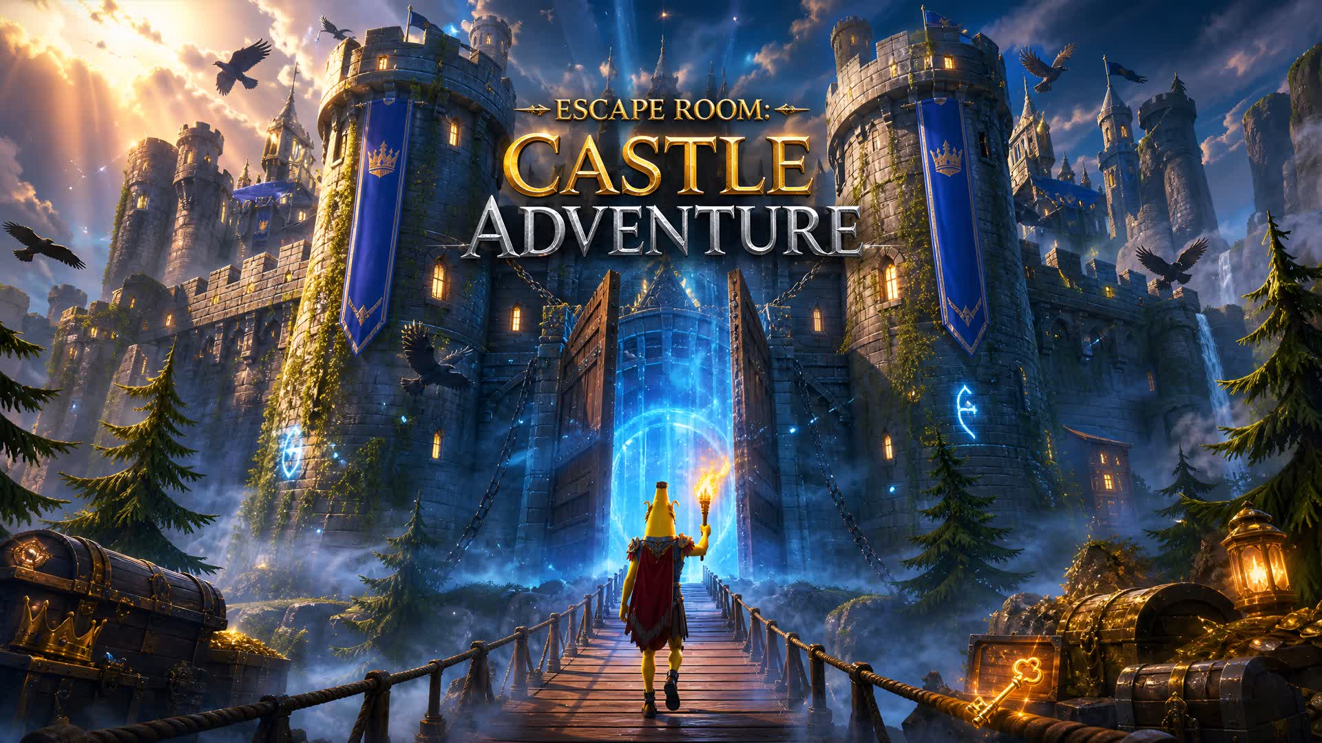 ESCAPE ROOM: CASTLE ADVENTURE 🏰 — Fortnite Creative map
