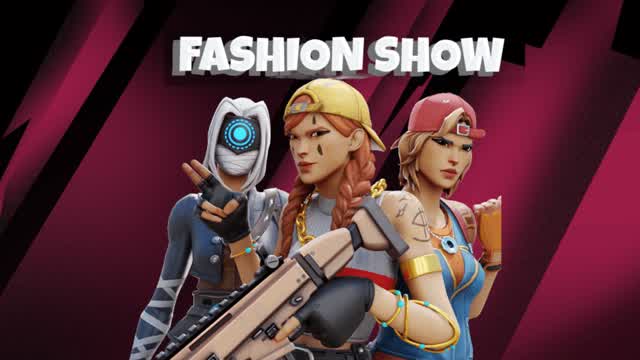 VIRAL FASHION SHOW — Fortnite Creative map cover art