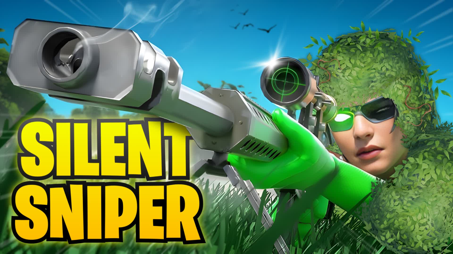 SILENT SNIPER 🎯 ONE SHOT — Fortnite Creative map