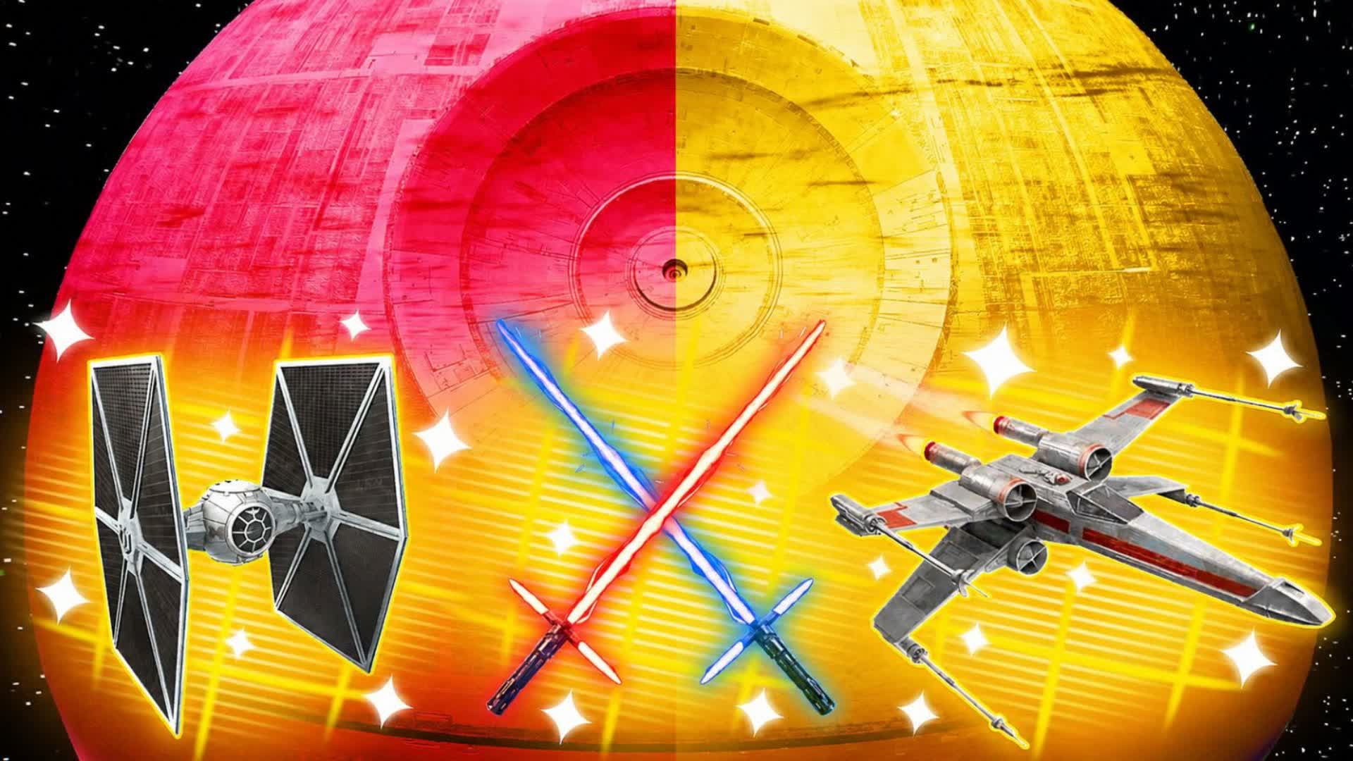 RED VS YELLOW STAR WARSS — Fortnite Creative map