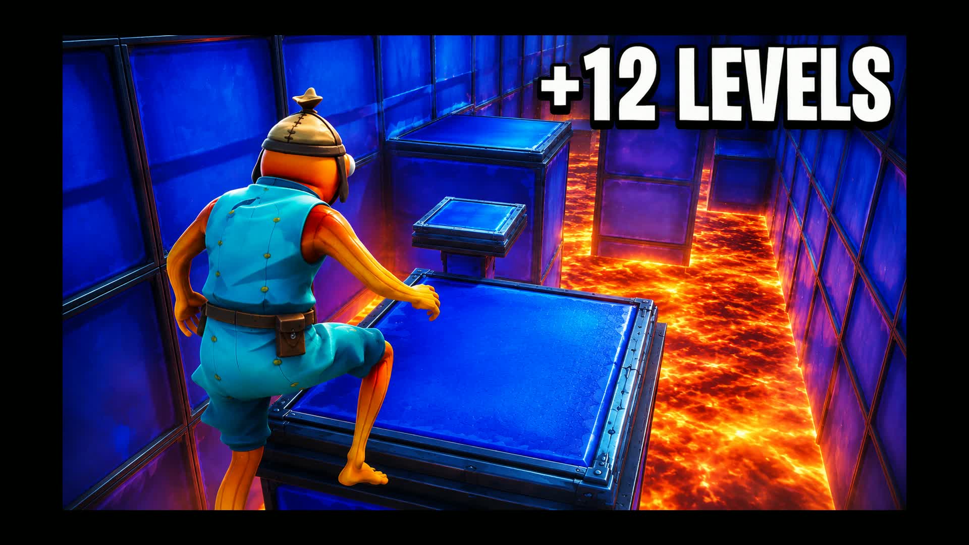 💀 12 Parkour Levels of Pain — Fortnite Creative map