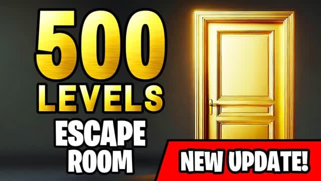 500 Levels Escape Room 🚪 — Fortnite Creative map