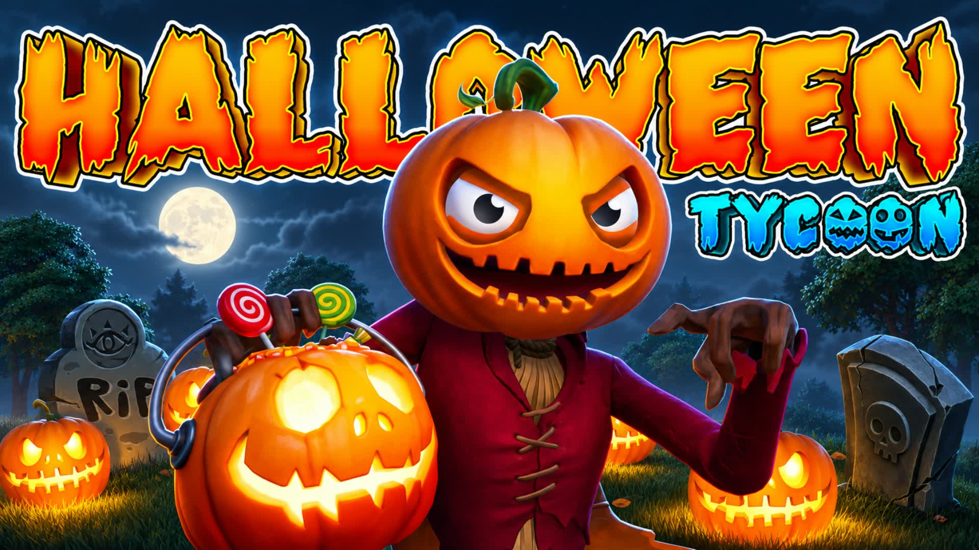 HALLOWEEN TYCOON [NEW] — Fortnite Creative map
