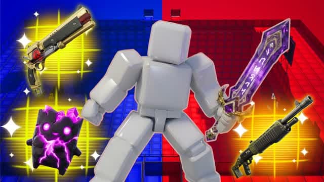 CRAZY DEMBELE RED VS BLUE 🔴🔵 UNC 67 — Fortnite Creative map