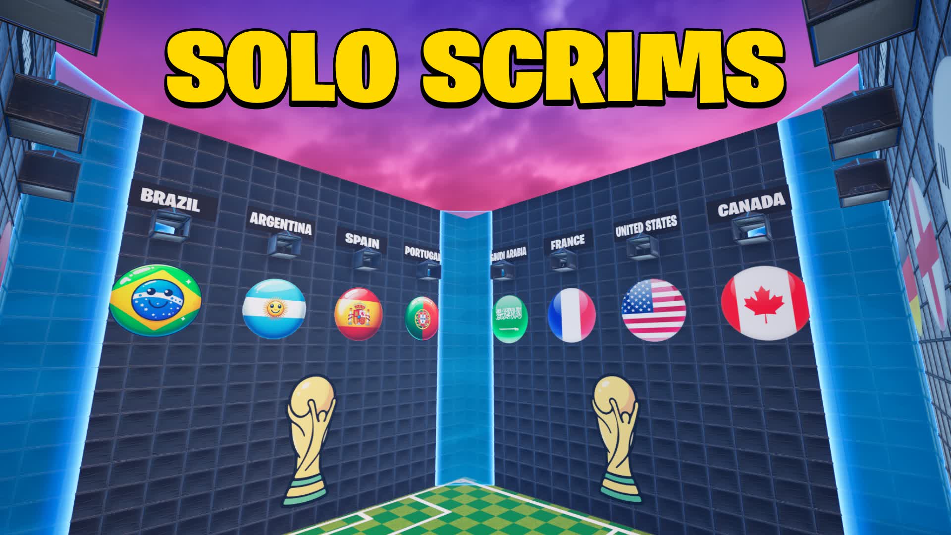 SOLO WORLD CUP SCRIMS — Fortnite Creative map