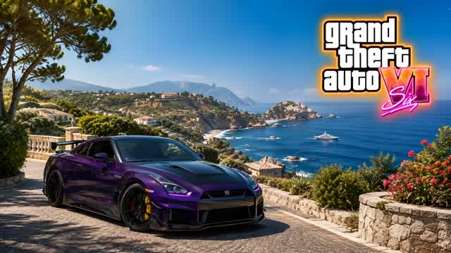 GTA VI DRIVING ON CARS — Fortnite Creative map cover art