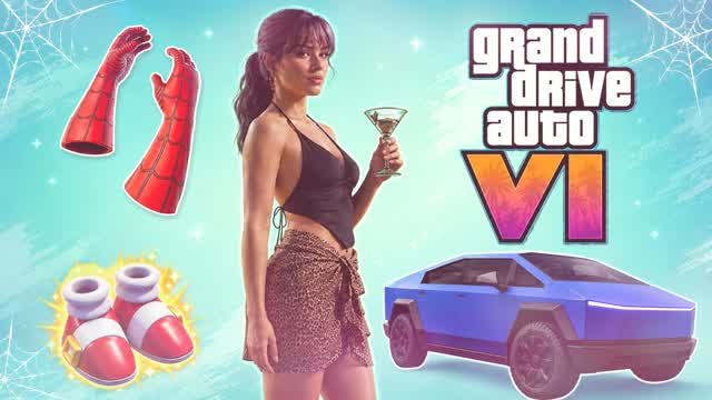 GDA VI 6 [][] GRAND DRIVE AUTO VI 6 !! — Fortnite Creative map cover art