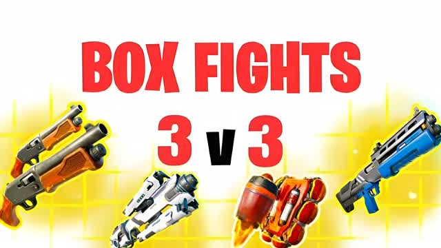 BOX FIGHTS 3V3 β Fortnite Creative map